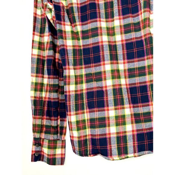 Eddie Bauer Women's Classic Plaid Shirt Size Small 100% Cotton G92 - Picture 11 of 13